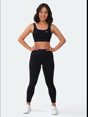 NWT Better Me Black Athletic Set Coordinates
Sports Bra and Leggings Size XL